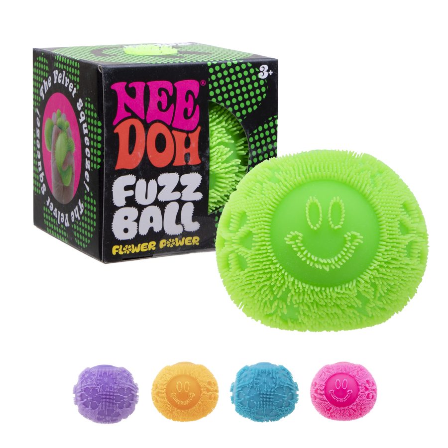 Flower Power Fuzz Ball NeeDoh® — view 1