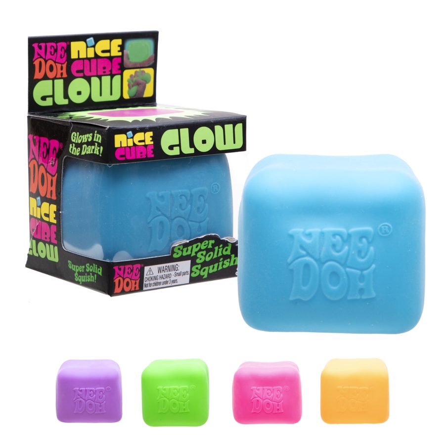 Glow Nice Cube NeeDoh® — view 1
